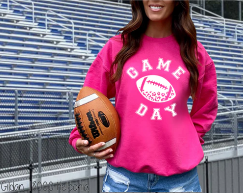 Football Game Day Leopard- Adult