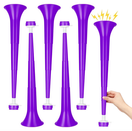 21" Purple Stadium Horn