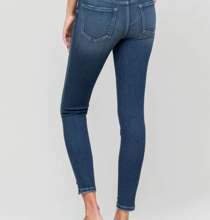 Vervet Mid Rise Ankle Skinny Jeans