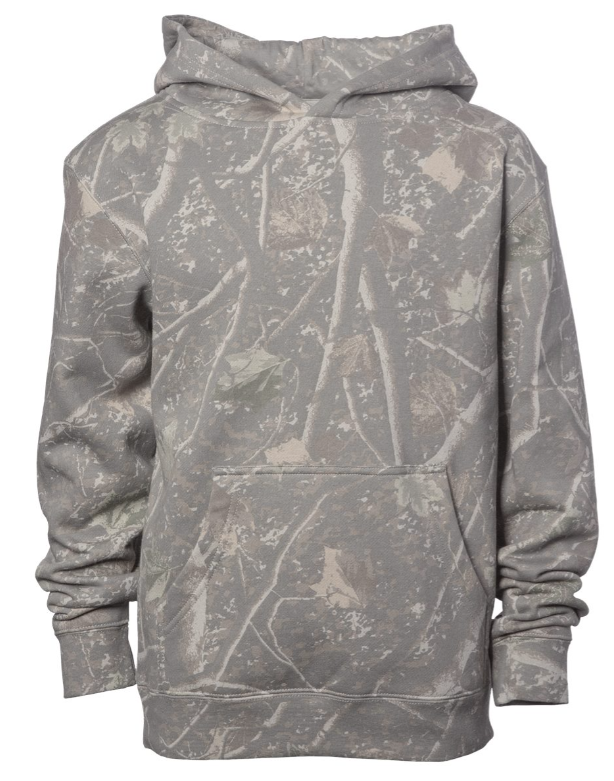 Youth Camo Name Hooded Sweatshirt