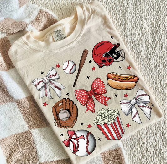 Baseball Collage CC Tee