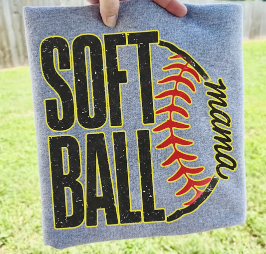 Softball Mama CC Tee