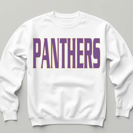 White Mascot Sub Crewneck
