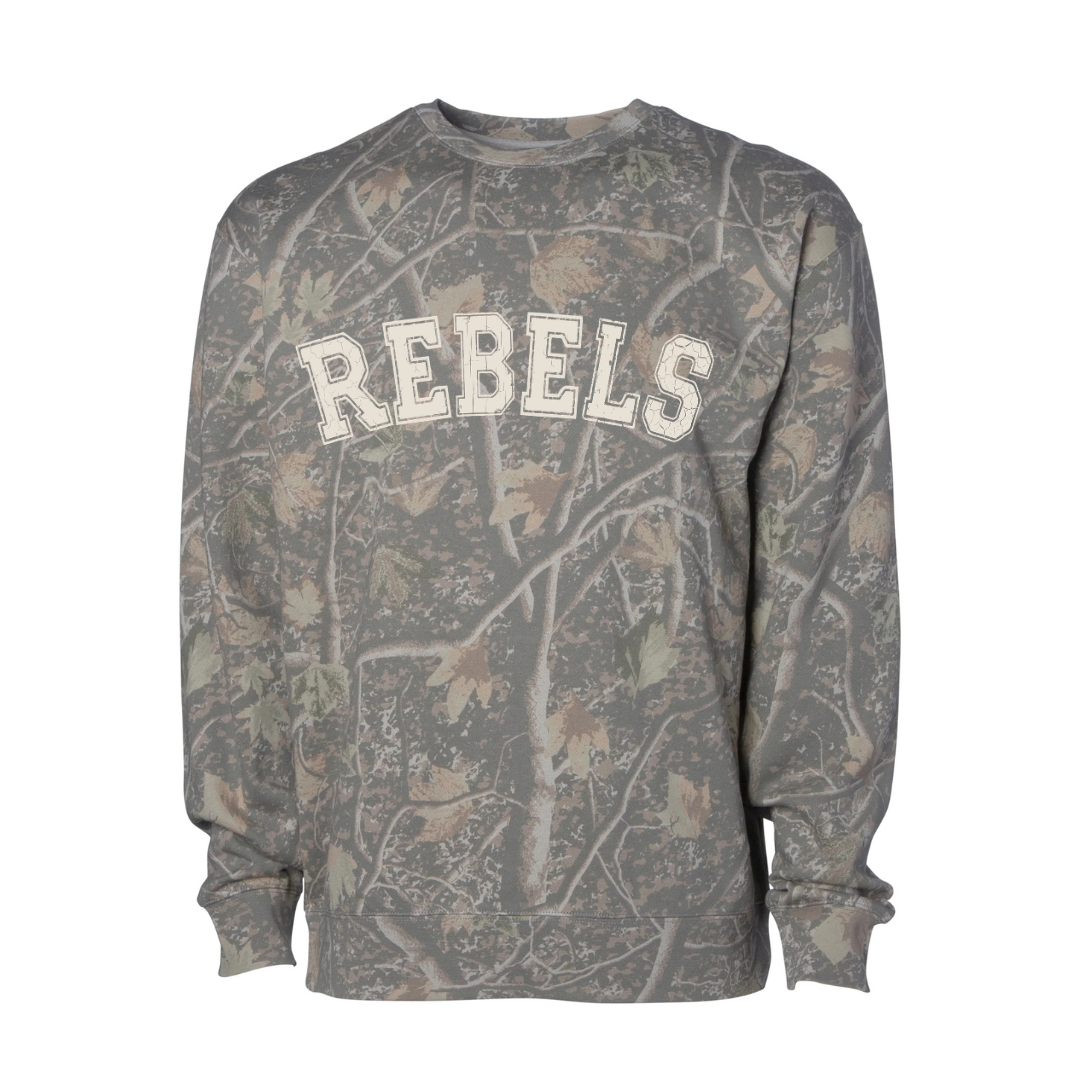 Mascot Neutral Camo Sweatshirt- Adult