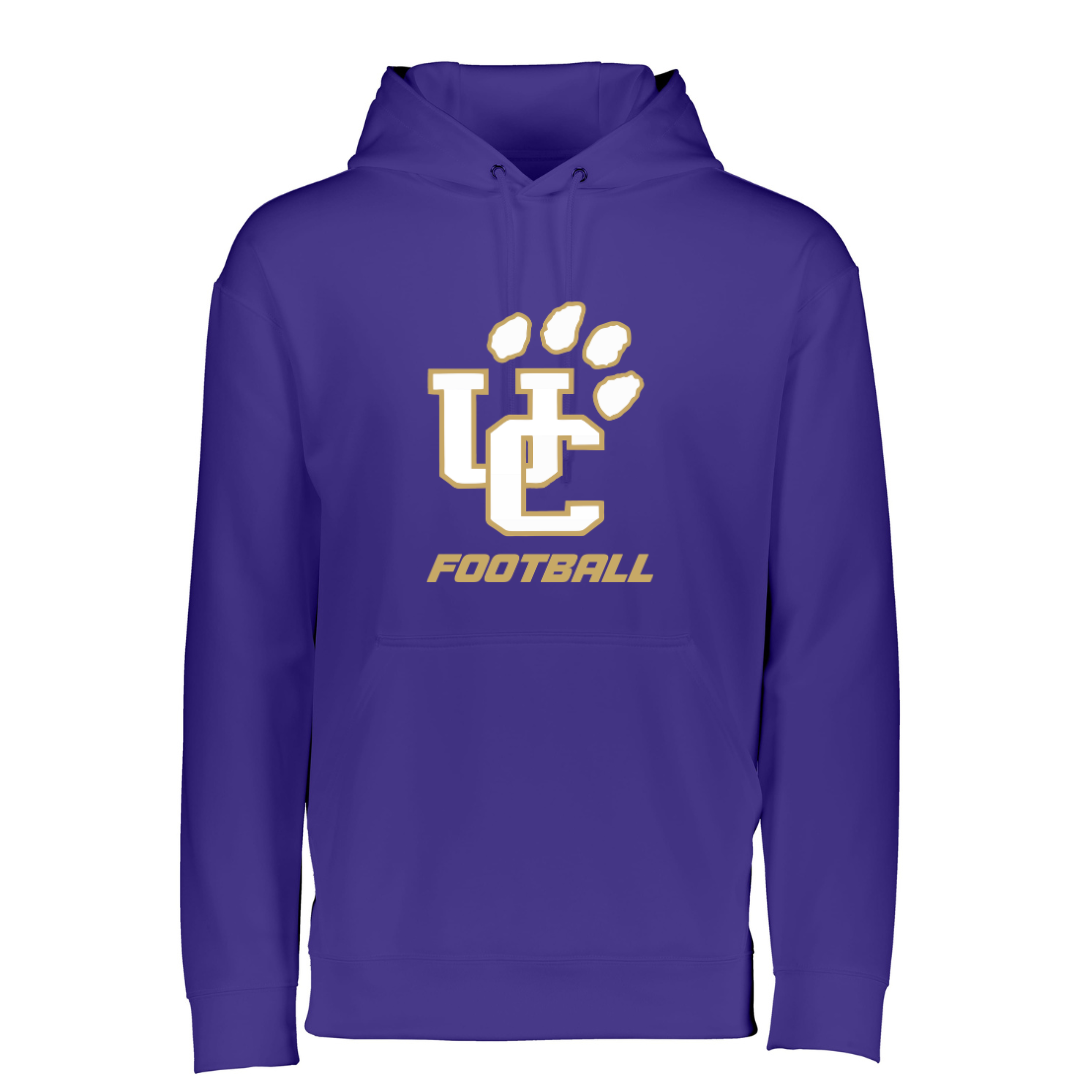 K/1 Panthers Moisture Wicking Hooded Sweatshirt
