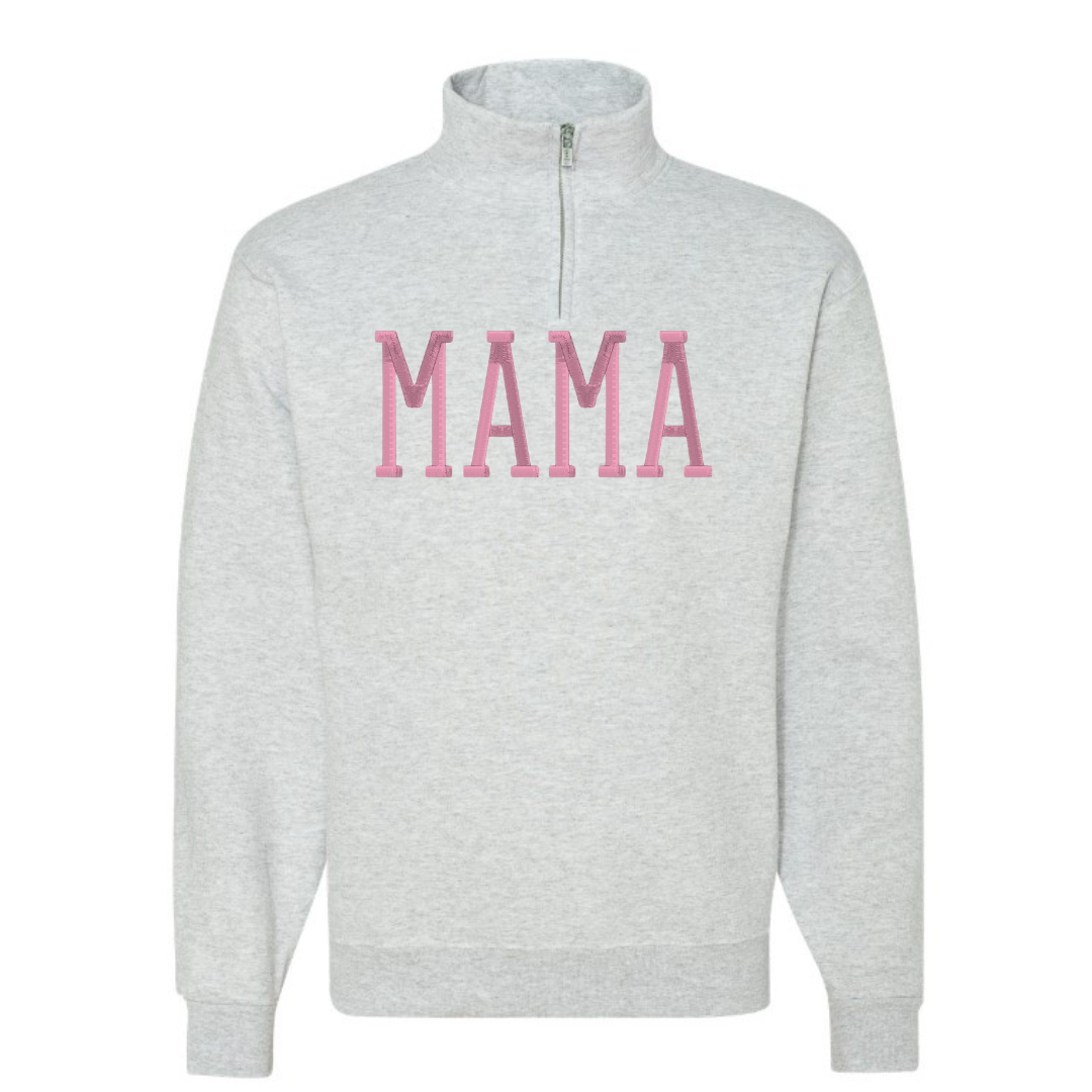 Mama 1/4 Zip Pullover