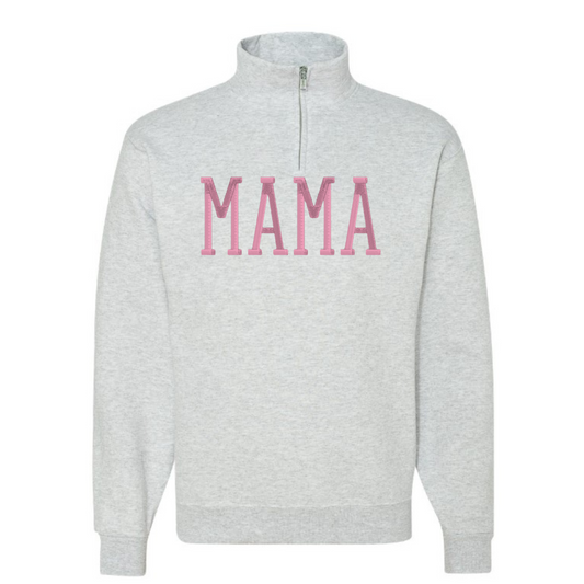 Mama 1/4 Zip Pullover