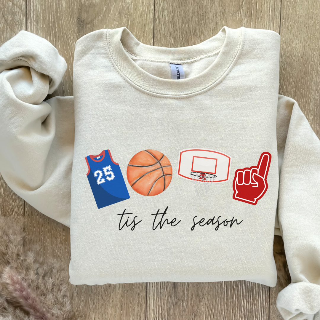 Tis the Season Basketball- Personalized