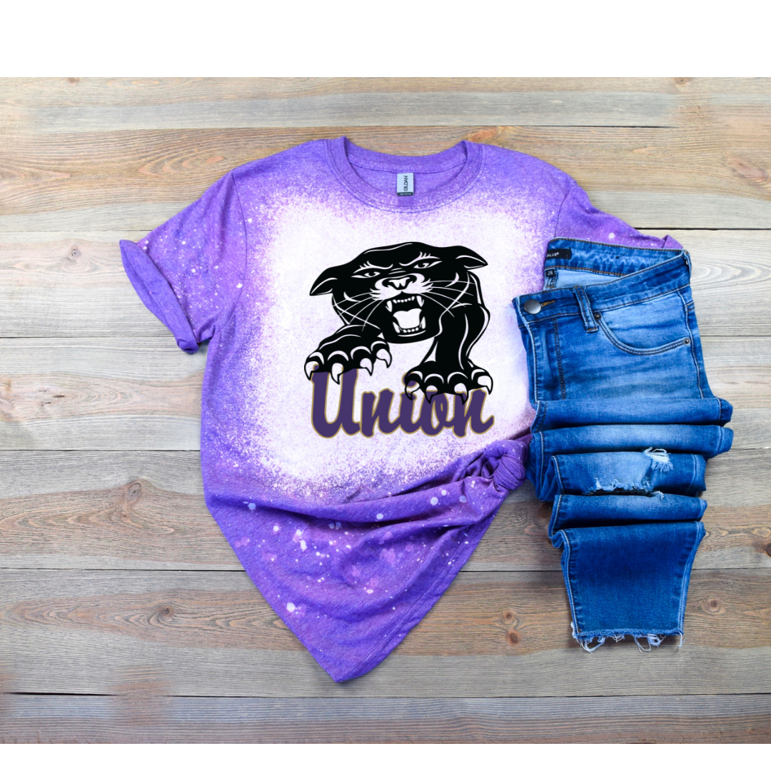 Bleached Union Panther Tee