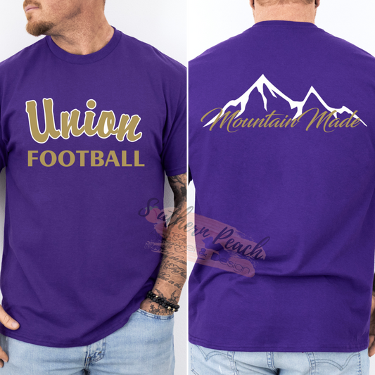 25 Union Football Mountain Made- Youth Moisture Wicking