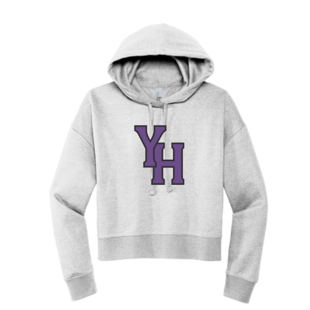 YH Cropped Women's Hoodie- District