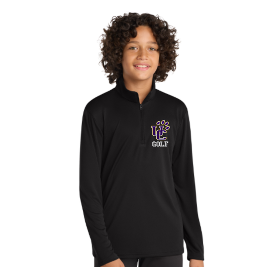 UCRD Golf Youth 1/4 Zip Pullover