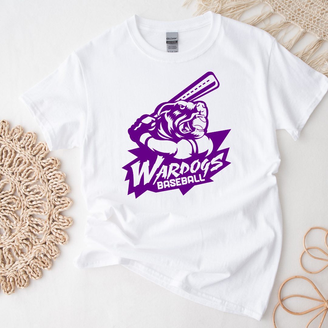 Wardogs Purple Logo Hooded Sweatshirt- Youth