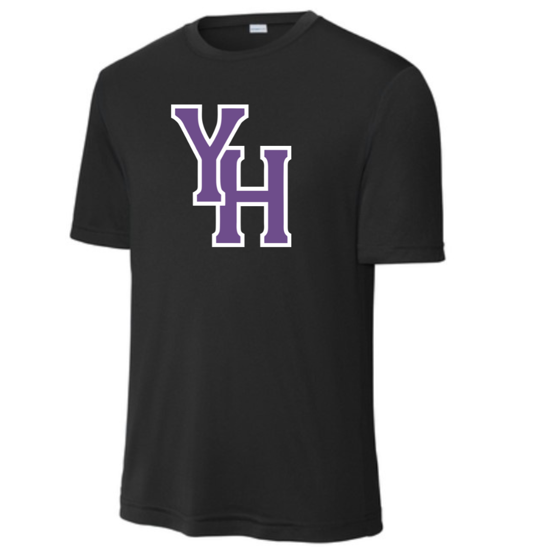 YH Purple Logo Short Sleeve-Adult