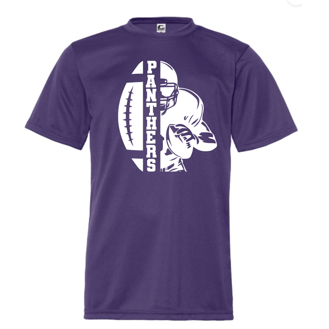 4th Grade Panther Football Short Sleeve