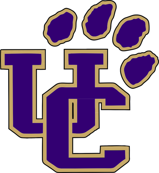 UC Paw Logo UV Sticker