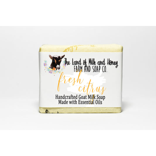 Goat Milk Soap - Fresh Citrus