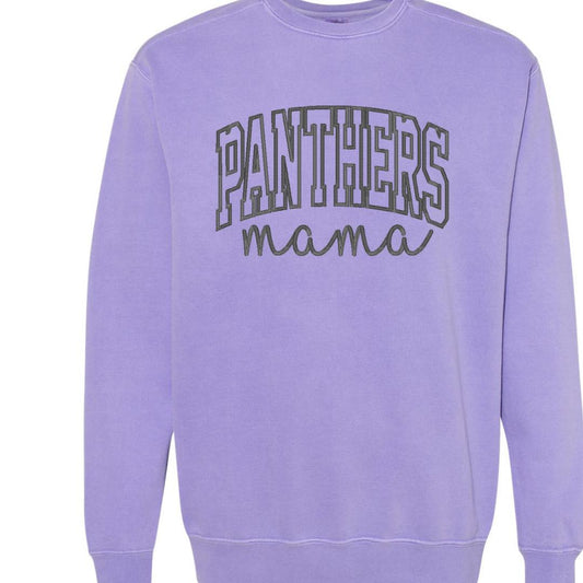 Comfort Colors Panthers Mama Sweatshirt