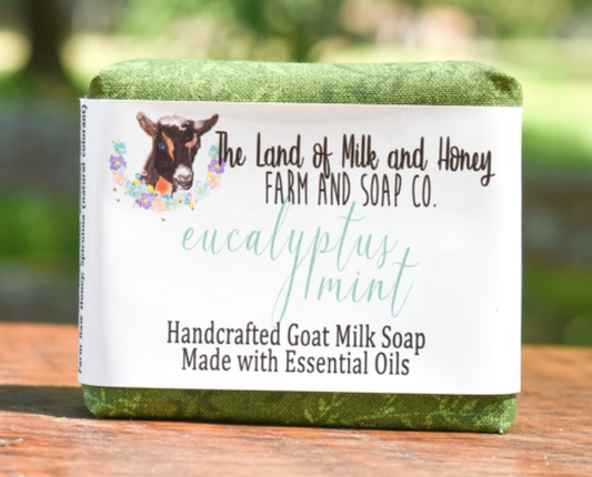 Goat Milk Soap - Eucalyptus Mint