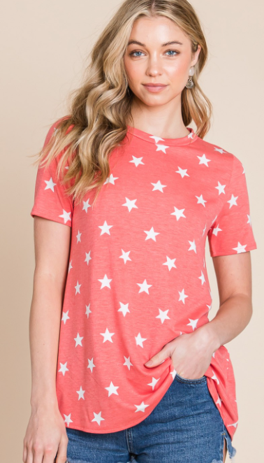 Red Stars Top
