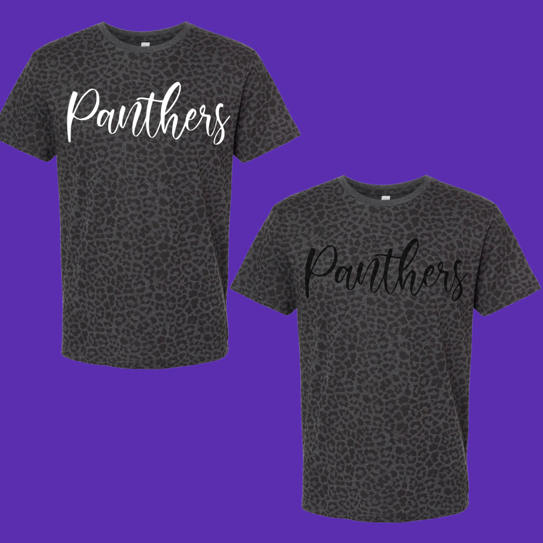 Panthers Puff Leopard Tee