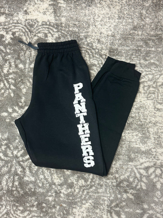 Panthers Black Joggers