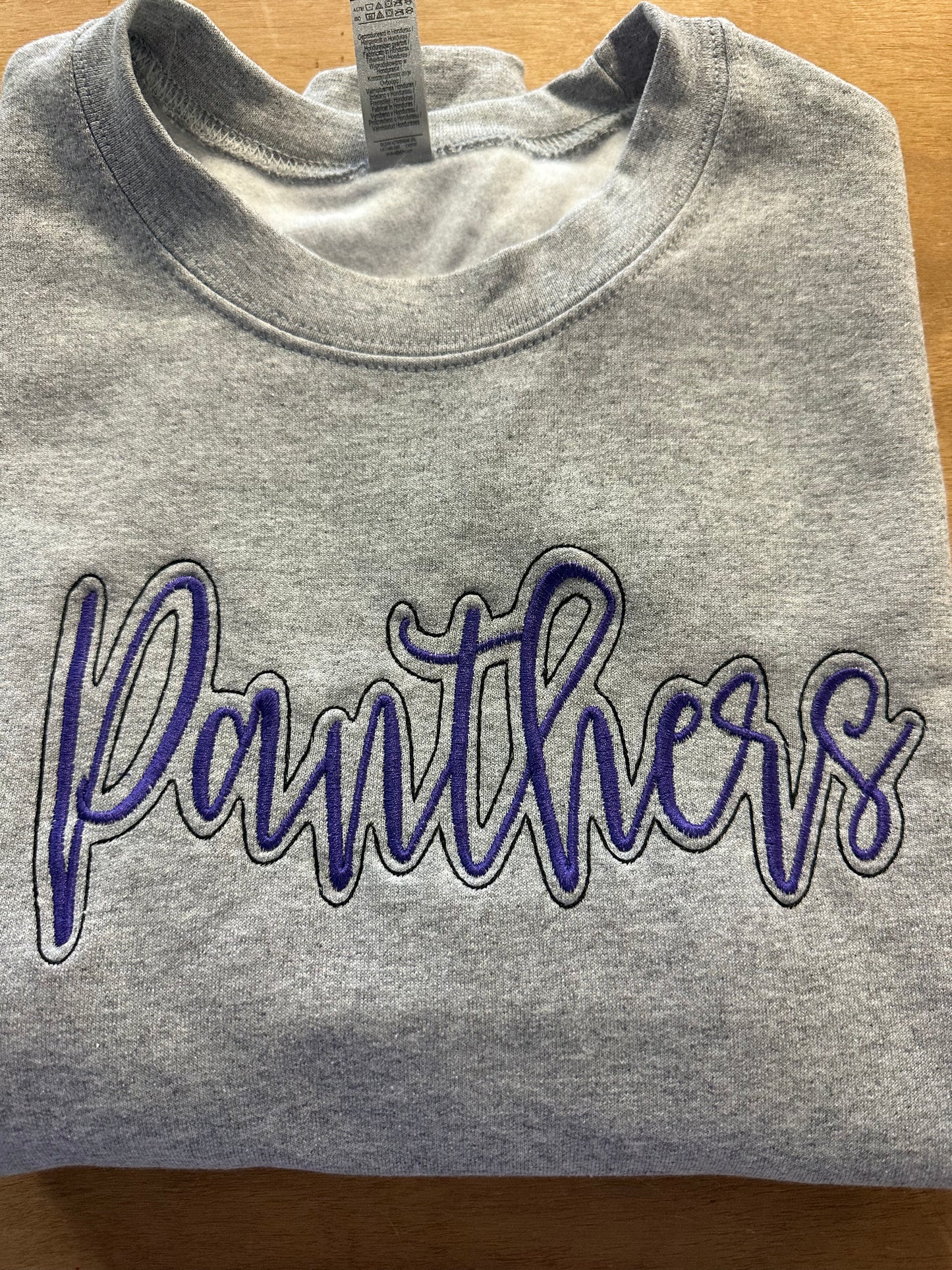 Panthers Embroidered Sweatshirt
