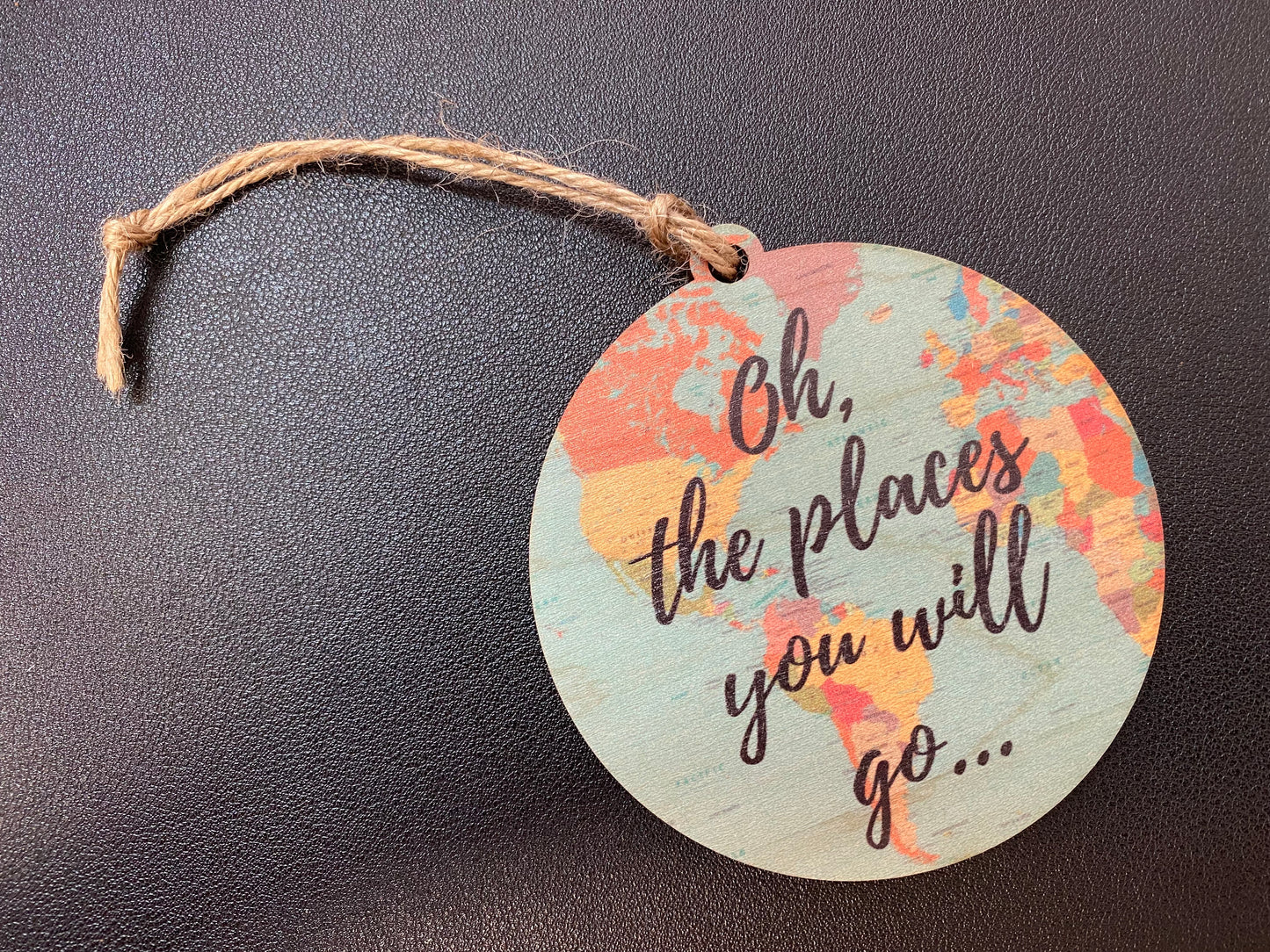 Oh The Places you will go Ornament