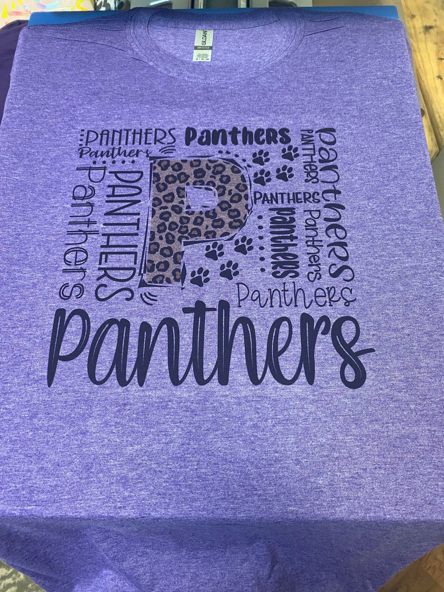 Panthers Typography Sub Shirt